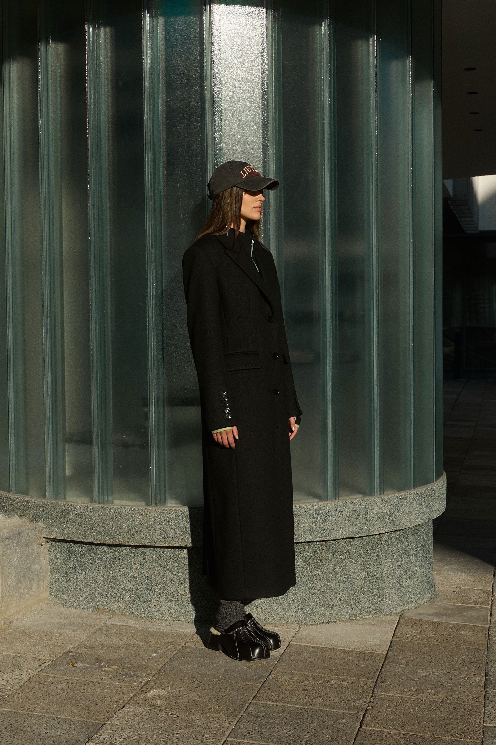 MATRICA SINGLE-BREASTED  WOOL COAT - D.EFECT